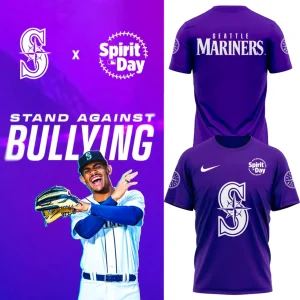 Seattle Mariners x MLB Spirit Day 2025 T-Shirt Seattle Mariners x MLB Spirit Day 2025 T-Shirt