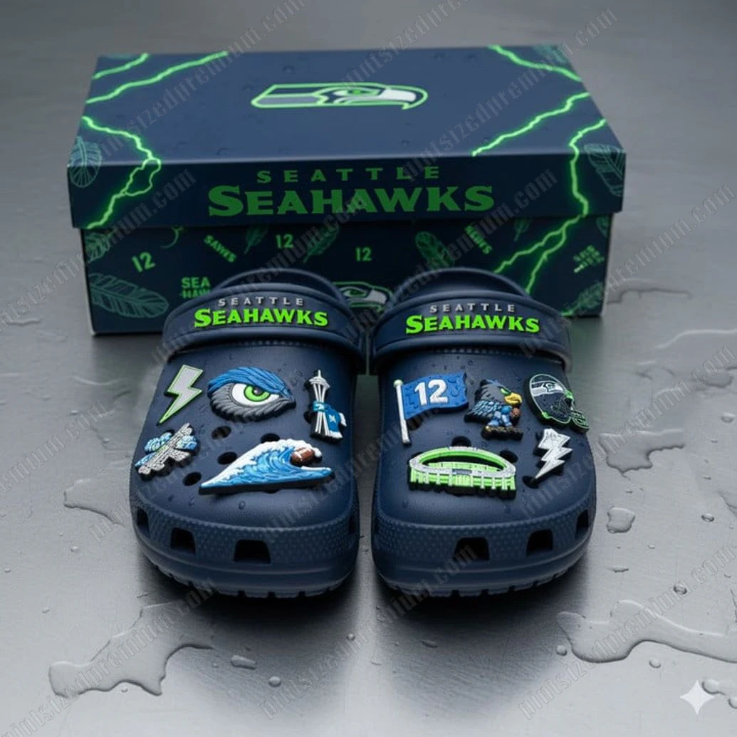 Seattle Seahawks 2025 Gift Fan Clogs Seattle Seahawks 2025 Gift Fan Clogs