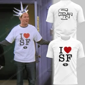 Senses Fail I Love SF Medium T-Shirt Senses Fail I Love SF Medium T-Shirt