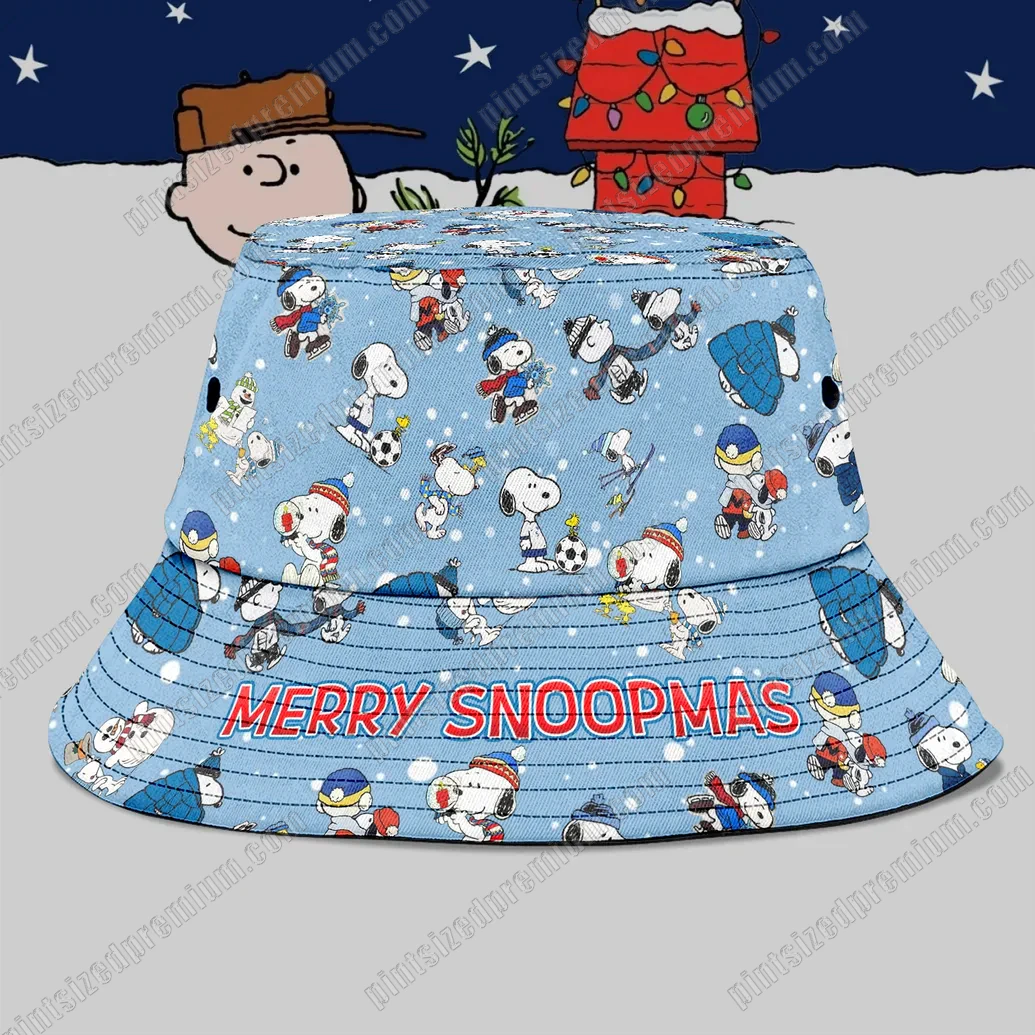 Snoopy x Chrismas Bucket Hat Snoopy x Chrismas Bucket Hat
