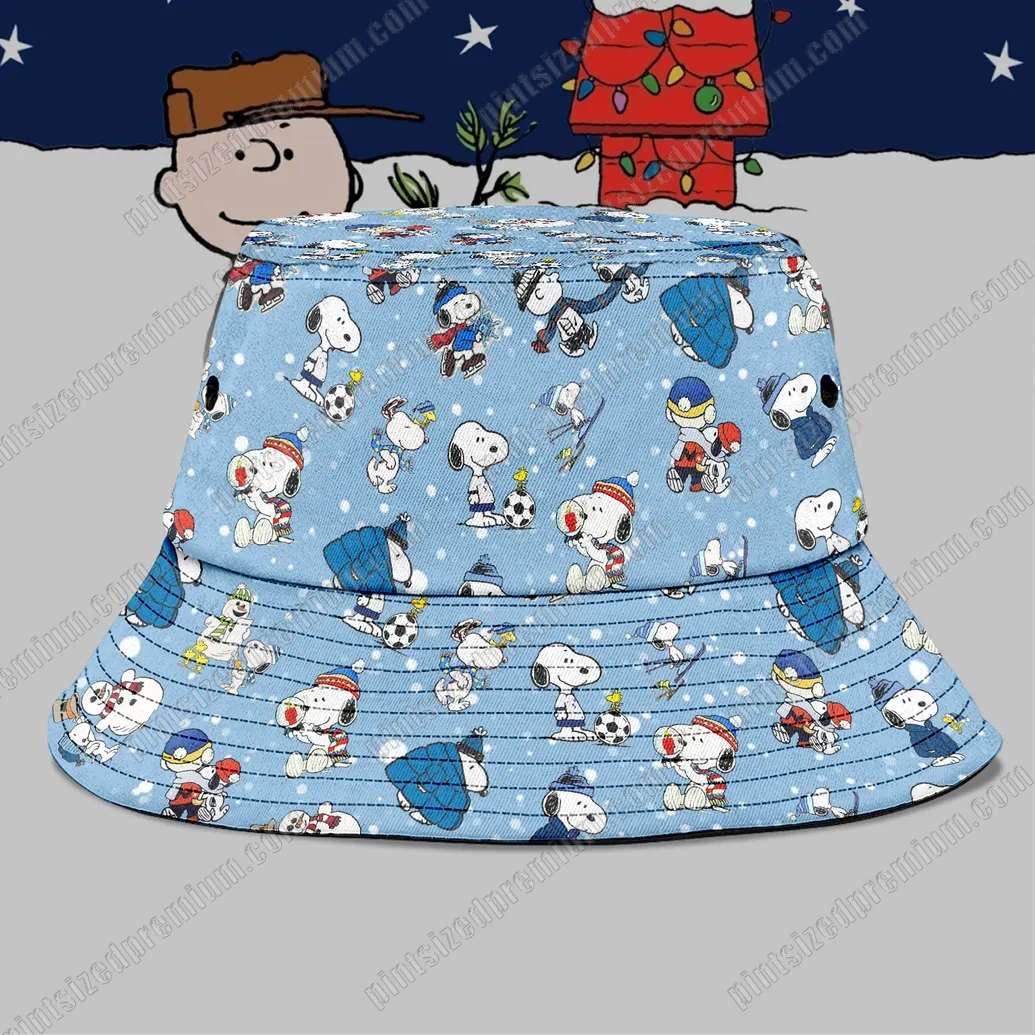 Snoopy x Chrismas Bucket Hat Snoopy x Chrismas Bucket Hat