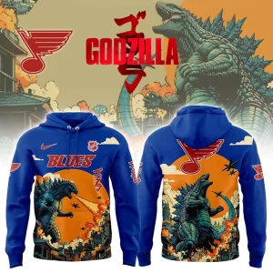 St Louis Blues x Godzilla Limited 2025 Limited Edition Hoodie