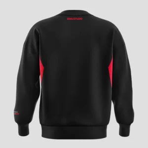T1 Worlds Uniform Black Red 2025 Sweatshirt