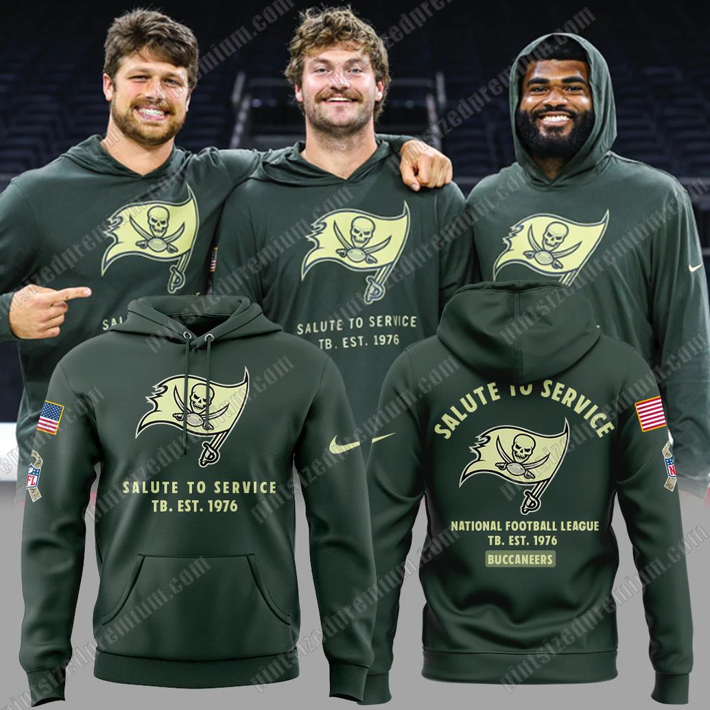 Tampa Bay Buccaneers Salute To Service Hoodie Tampa Bay Buccaneers Salute To Service Hoodie