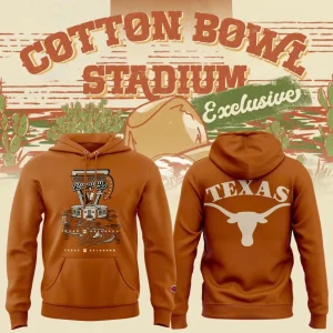 Texas Longhorns Cotton Bowl Stadium Hoodie