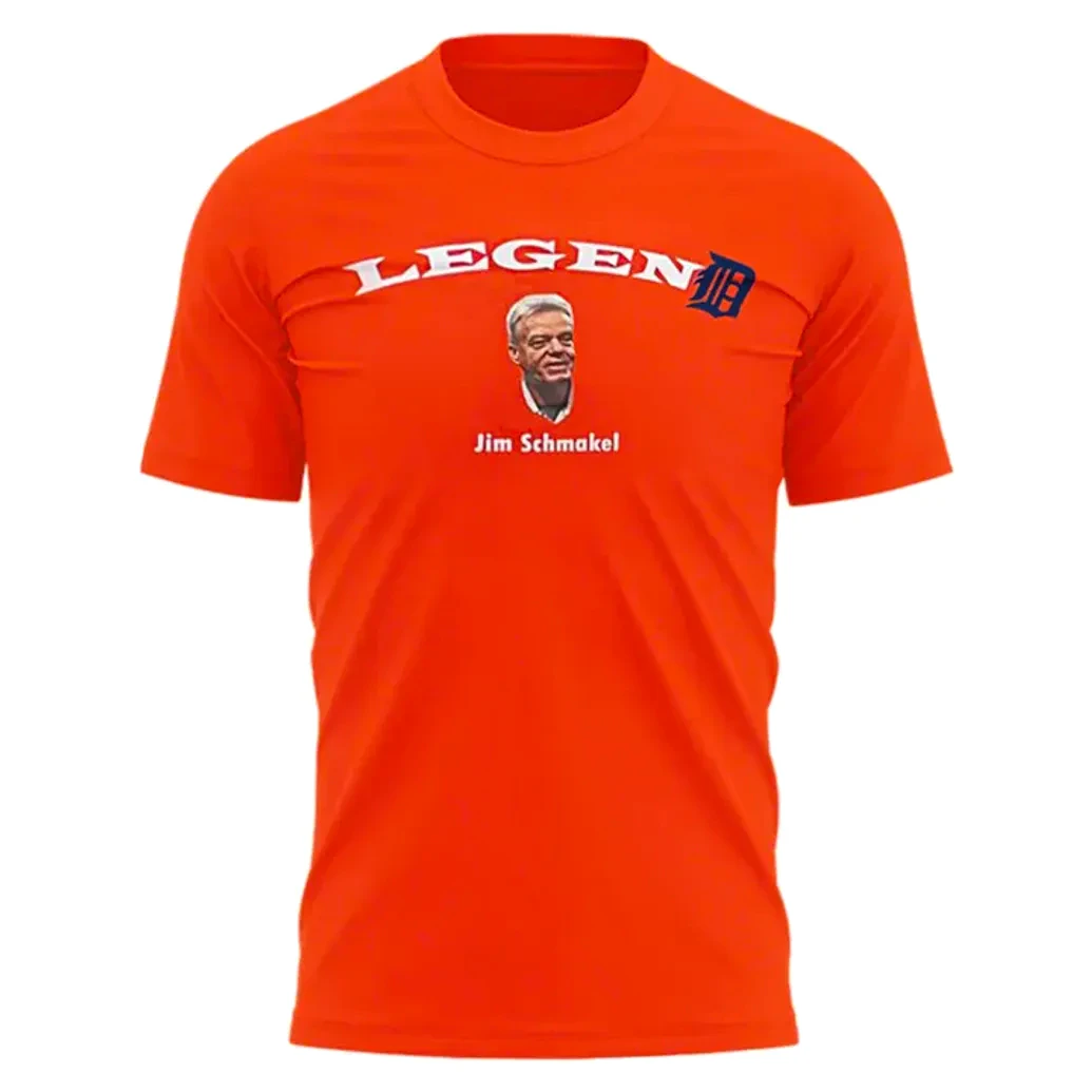 Tigers Jim Schmakel Legend T-Shirt Tigers Jim Schmakel Legend T-Shirt