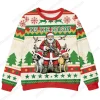 Finland Christmas Hannunvaakuna Tattoo Ugly Christmas Sweater Hyvaa Joulua