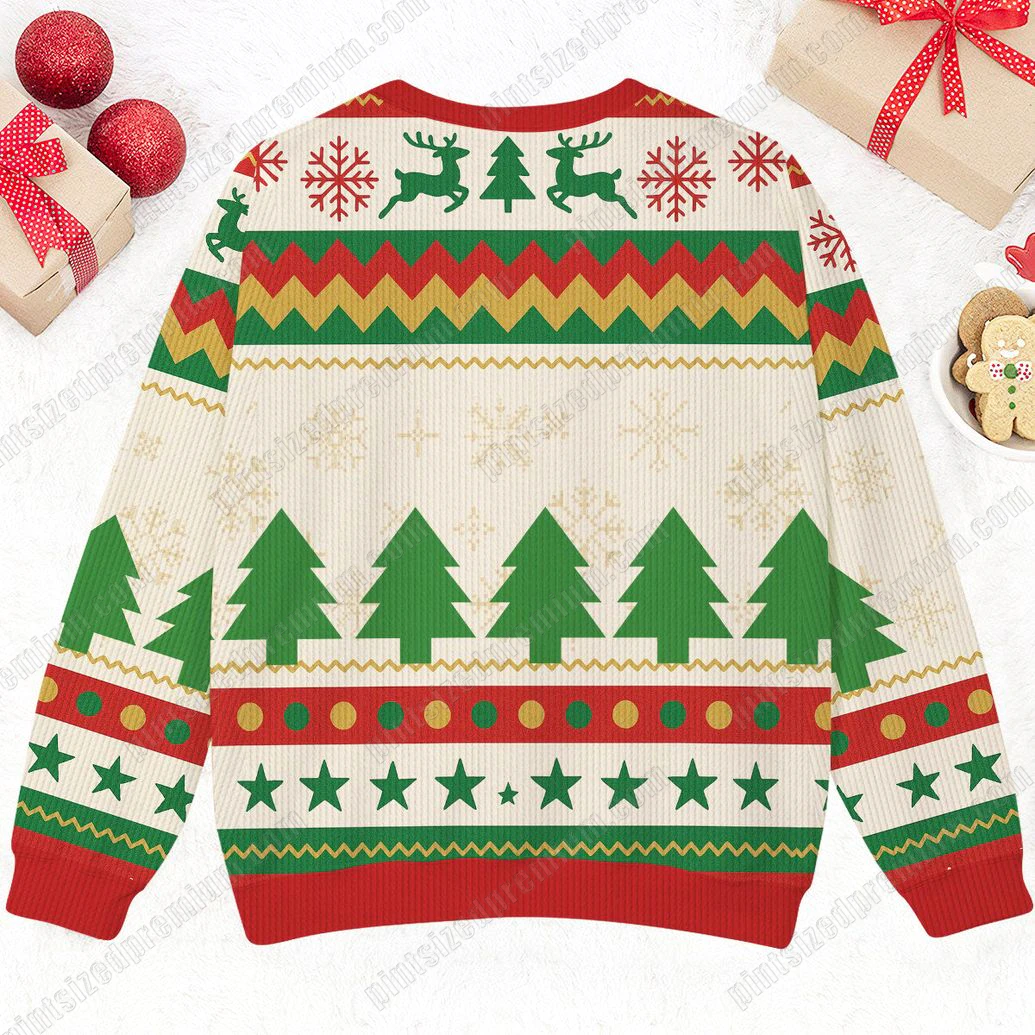 Tis The Season Funny Santa New 2025 Ugly Sweater Tis The Season Funny Santa New 2025 Ugly Sweater