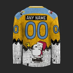 Toledo Walleye Peanuts Night 2025 - 2026 Hockey Jersey