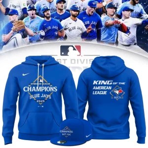 Toronto Blue Jays American League 2025 Champions Blue Shirt