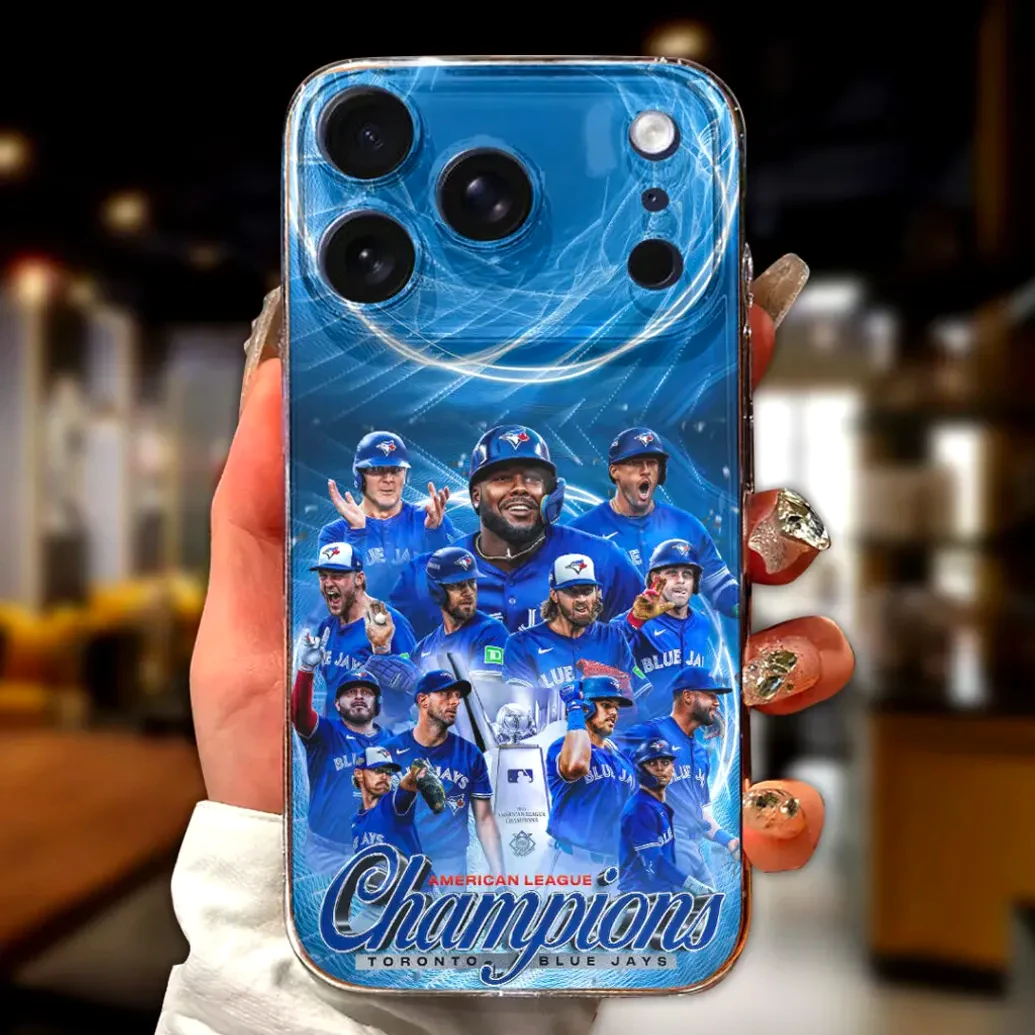 Toronto Blue Jays American League 2025 Champions Limited Phone Case Toronto Blue Jays American League 2025 Champions Limited Phone Case