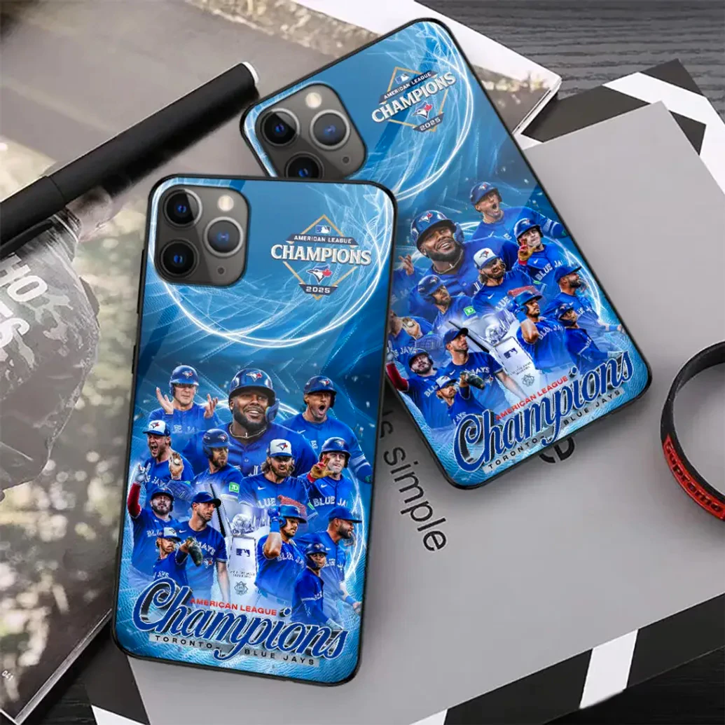 Toronto Blue Jays American League 2025 Champions Limited Phone Case Toronto Blue Jays American League 2025 Champions Limited Phone Case