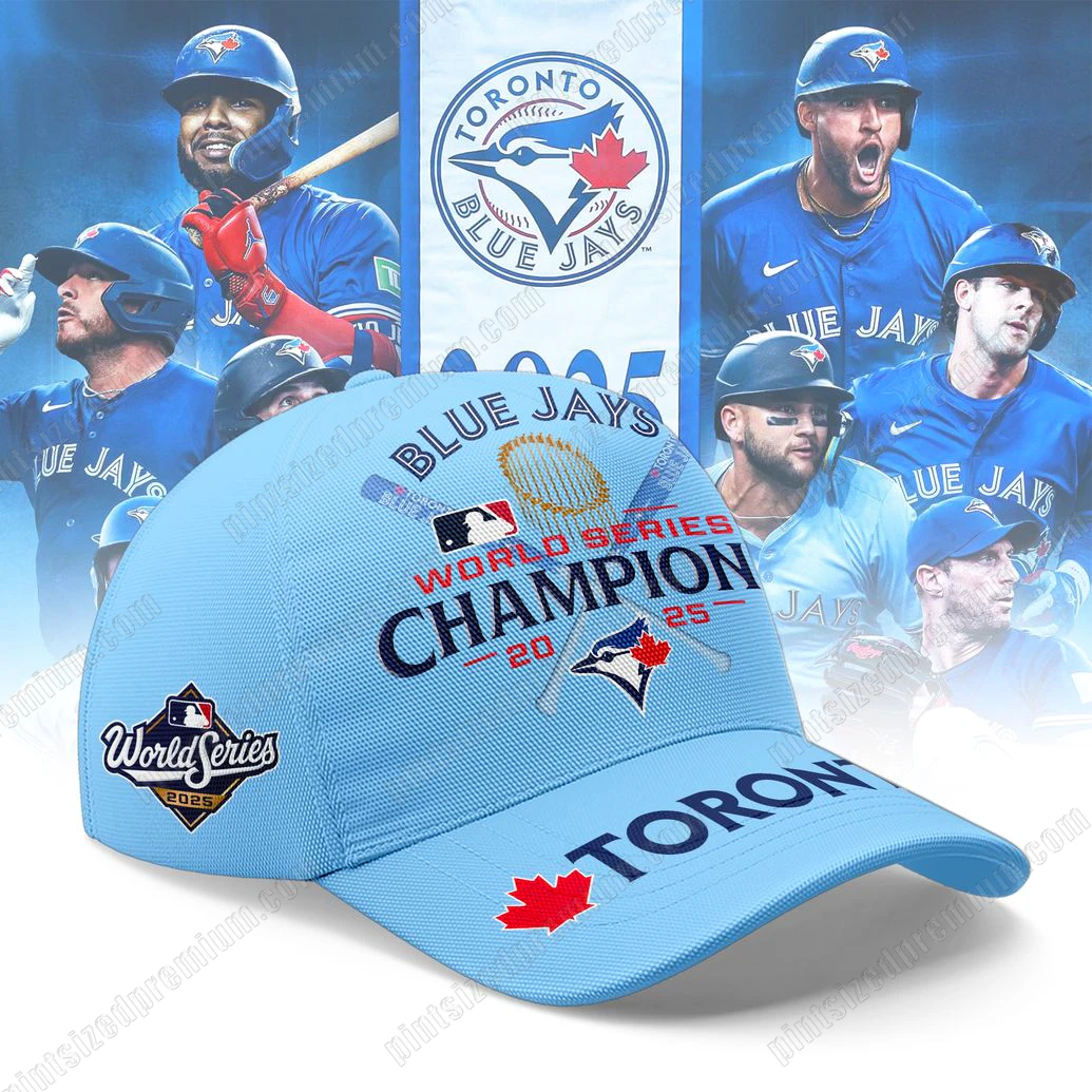 Toronto Blue Jays World Series 2025 Champions Cap Toronto Blue Jays World Series 2025 Champions Cap