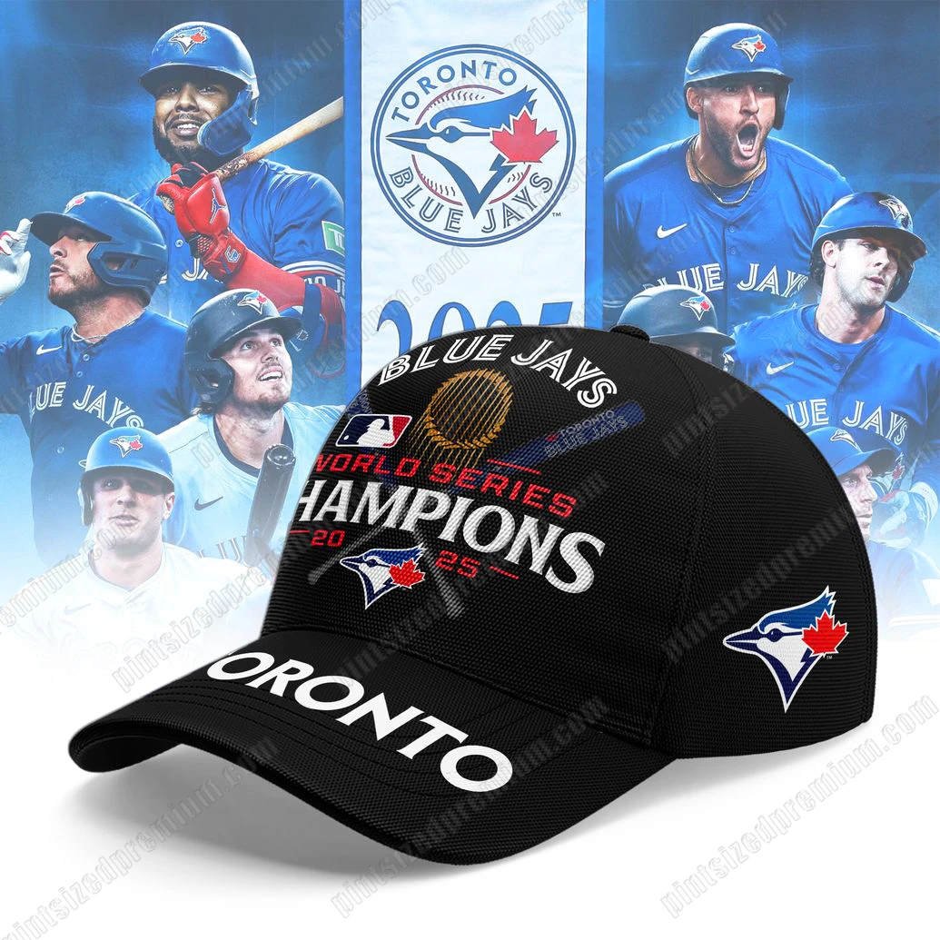 Toronto Blue Jays World Series 2025 Champions Cap Toronto Blue Jays World Series 2025 Champions Cap