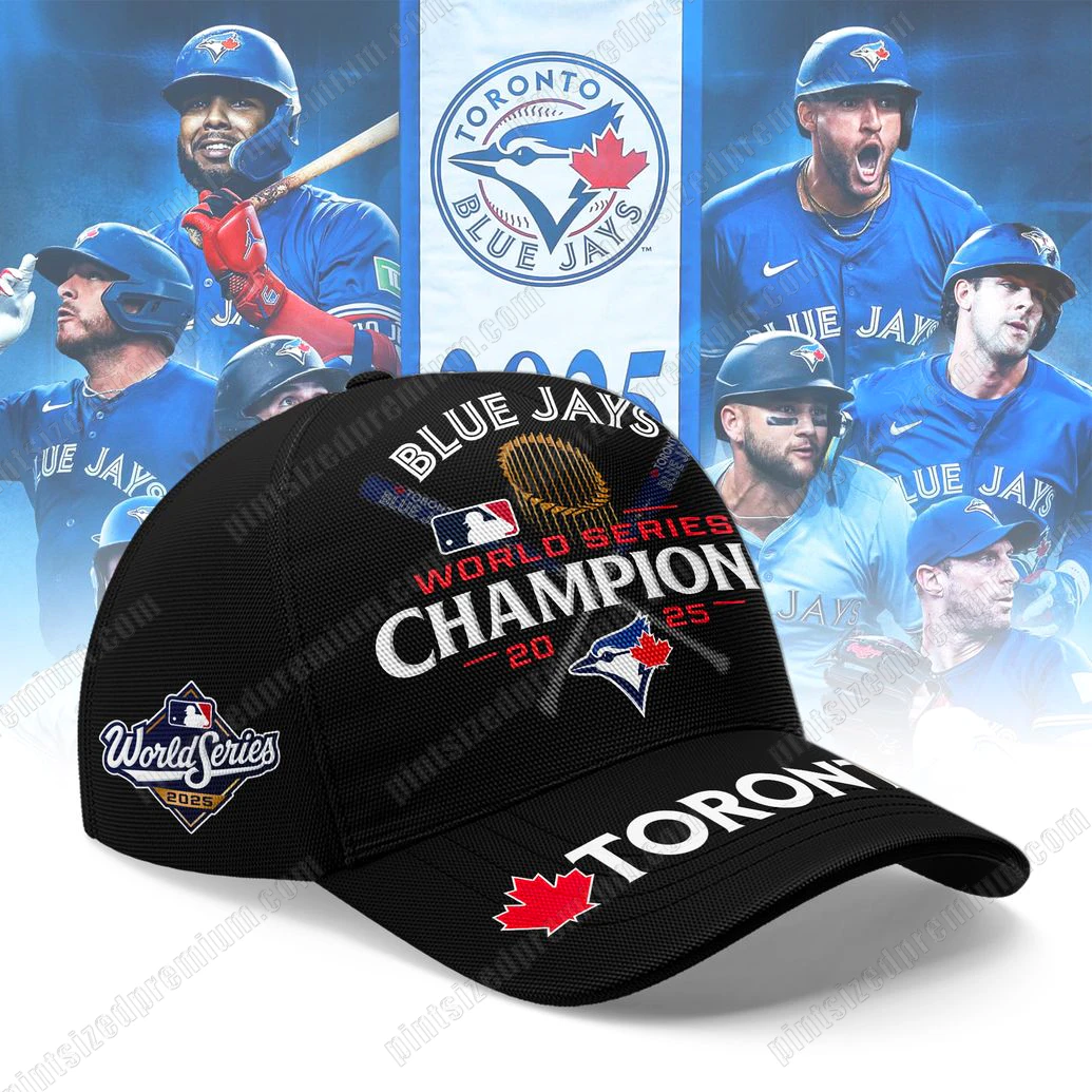 Toronto Blue Jays World Series 2025 Champions Cap Toronto Blue Jays World Series 2025 Champions Cap