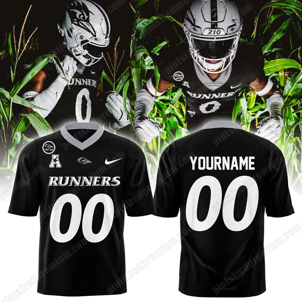 UTSA Roadrunners football Black Uniform 2025 Jersey UTSA Roadrunners football Black Uniform 2025 Jersey