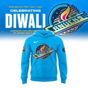 Vancouver Canucks Diwali Celebration Hoodie