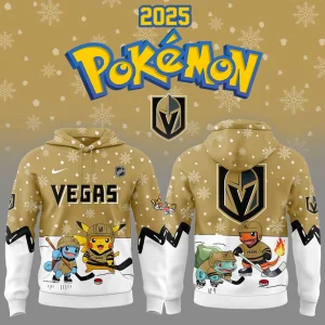 Vegas Golden Knights Pokemon 2025 Hot Collection Hoodie