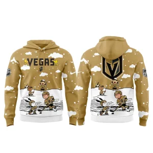Vegas Golden Knights Snoopy and Peanuts 2025 Limited Hoodie