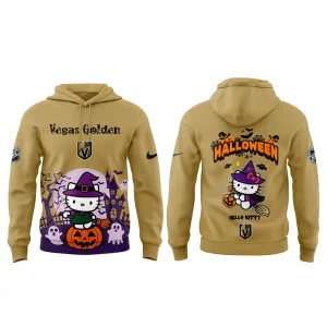 Vegas Golden Knights x Hello Kitty Happy Halloween 2025 Hoodie