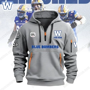 Winnipeg Blue Bombers New Edition Zip Hoodie