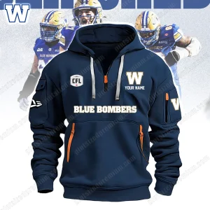 Winnipeg Blue Bombers New Edition Zip Hoodie
