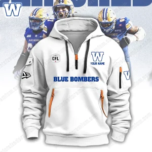 Winnipeg Blue Bombers New Edition Zip Hoodie