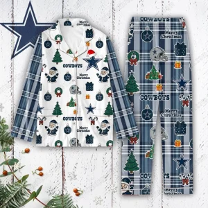 Women’s Dallas Cowboys New 2025 Satin Pajamas Set