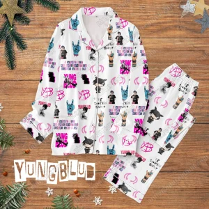 Yungblud Christmas For Fans Pajamas Set