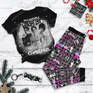 Yungblud Little Christmas For Fans Pajamas Set