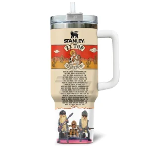 ZZ Top That Little From Texas Tour Tumbler