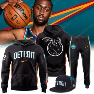 2025-26 City Edition Detroit Pistons Hoodie