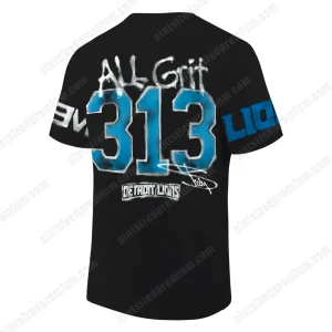 2025 Detroit Lions x Eminem Thanksgiving Halftime Show T-Shirt