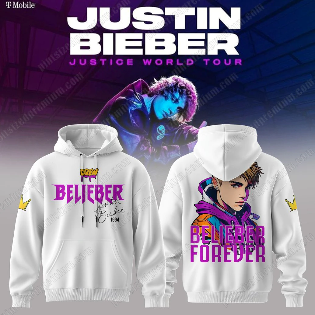 2026 Justin Bieber Justice World Tour Hoodie 2026 Justin Bieber Justice World Tour Hoodie