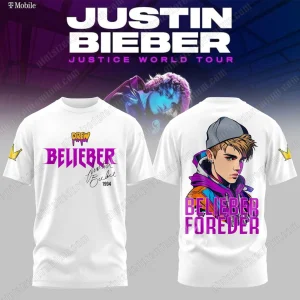 2026 Justin Bieber Justice World Tour Hoodie