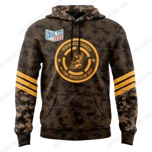 Adirondack Thunder Military Appreciation Night 2025 Hoodie