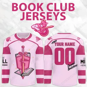 Atlanta Gladiators Book Club 2025 Hockey Jersey Atlanta Gladiators Book Club 2025 Hockey Jersey
