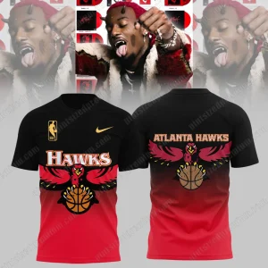 Atlanta Hawks x Playboicarti Carti 2025 T-Shirt