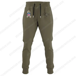 Baltimore Ravens Hoodie 2025 Salute To Service Edition