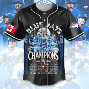 Blue Jays 2025 World Series Champions Thank You Memories Jersey