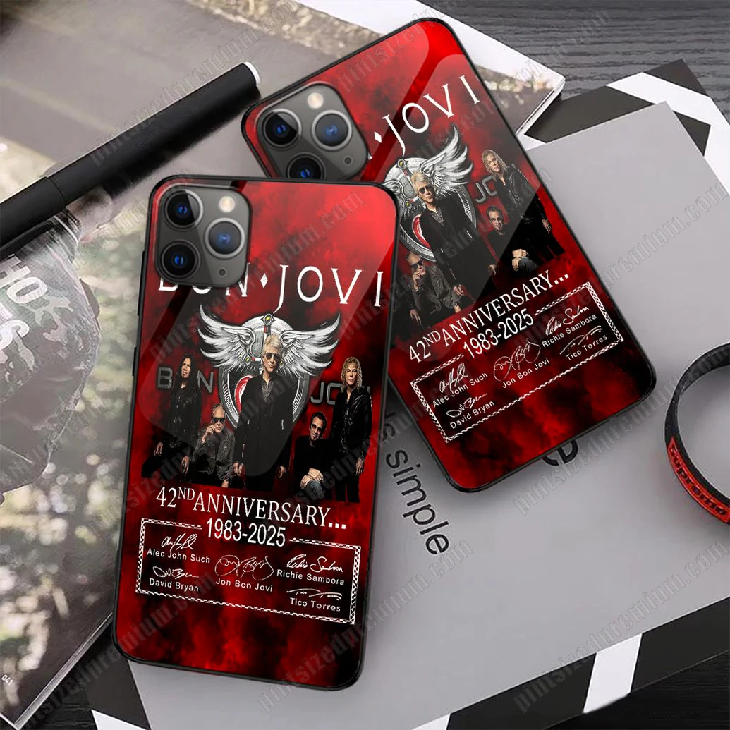 Bon Jovi 2026 Back On Stage Phone Case Bon Jovi 2026 Back On Stage Phone Case