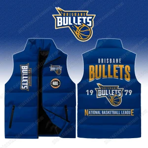 Brisbane Bullets NBL Sleeveless Jacket