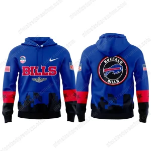Buffalo Bills 2025 Veterans Day Game Hoodie