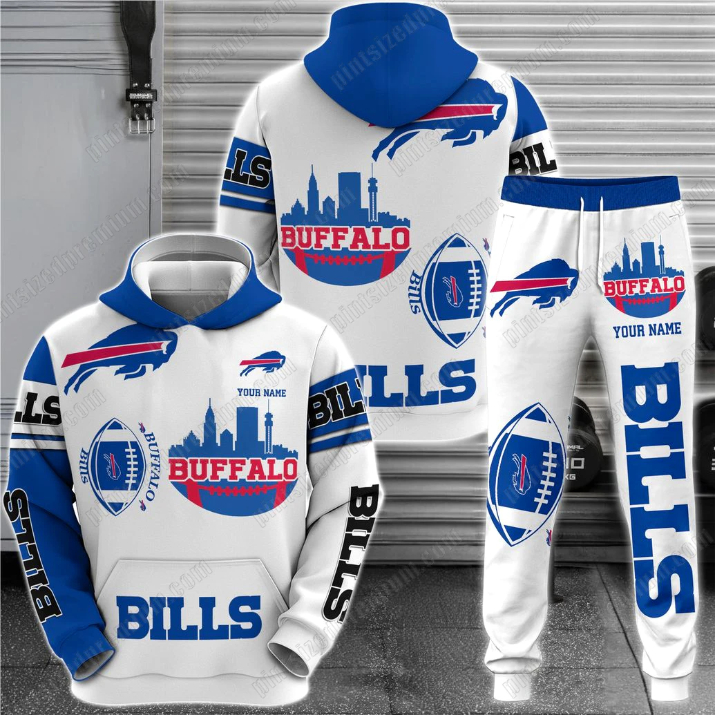 Buffalo Bills New Style Collection Custom Hoodie Joggers Buffalo Bills New Style Collection Custom Hoodie Joggers