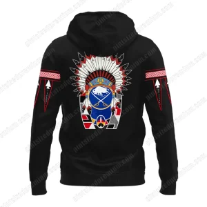 Buffalo Sabres Native American Heritage 2025 Hoodie