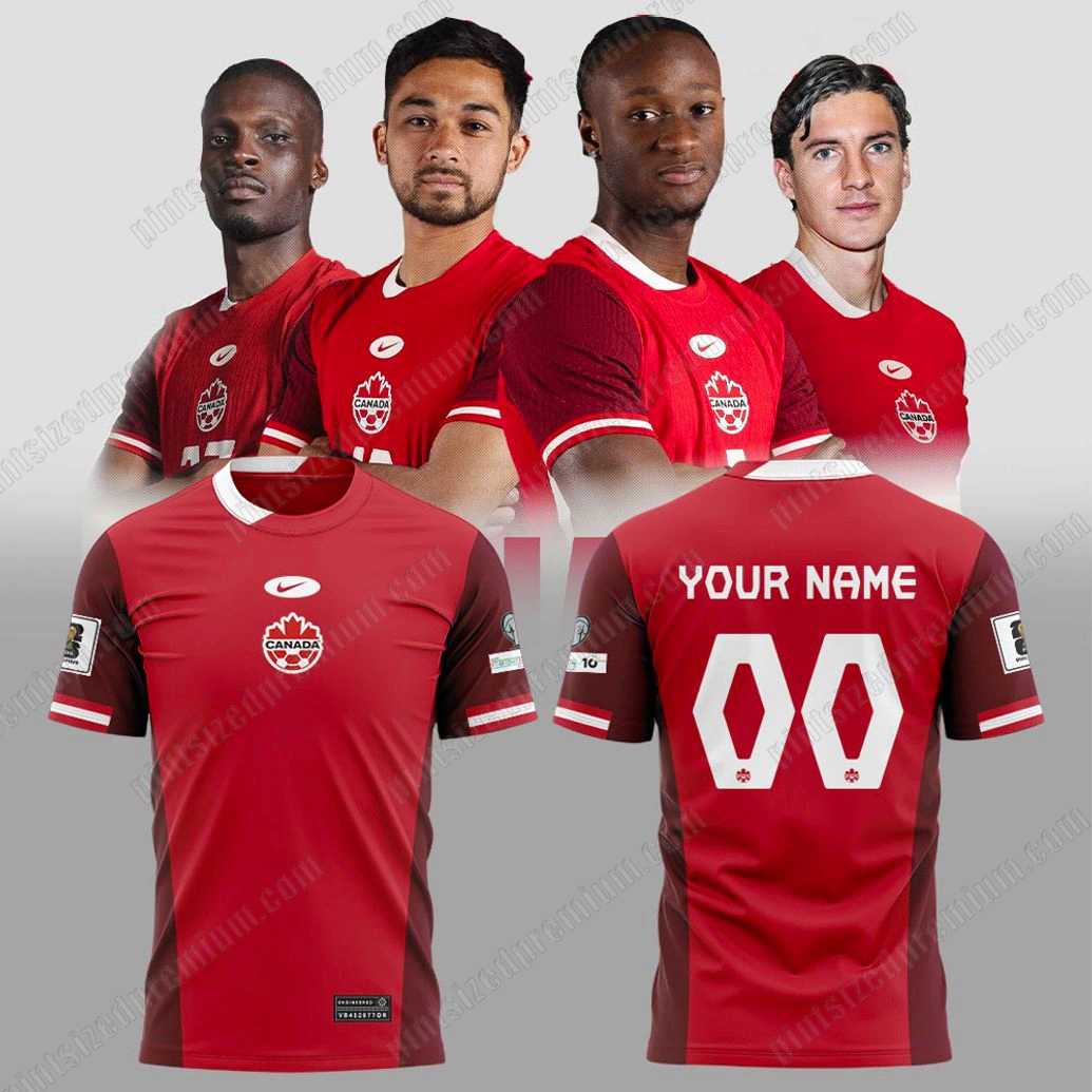 Canada Soccer Uniforms For The 2026 World Cup T-Shirt Canada Soccer Uniforms For The 2026 World Cup T-Shirt