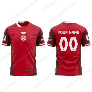Canada Soccer Uniforms For The 2026 World Cup T-Shirt
