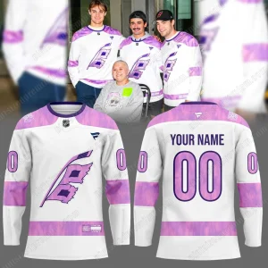 Carolina Hurricanes 2025 Fight Cancer Limited Hockey Jersey Carolina Hurricanes 2025 Fight Cancer Limited Hockey Jersey