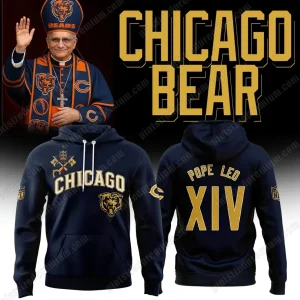 Chicago Bears x Pope Leo XIV Hoodie