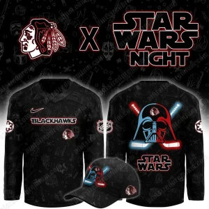 Chicago Blackhawks Star War Hockey Jersey